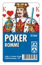 55 Blatt Ravensburger FX Schmid Spielkarten Poker Französisches Bild Etui 27068