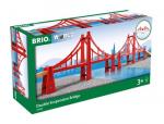 Brio World Eisenbahn Brücke Hängebrücke 5 Teile 33683