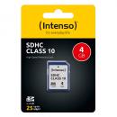 Intenso SDHC Karte 4GB Speicherkarte Class 10