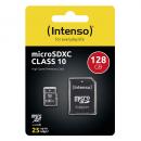 Intenso Micro SDXC Karte 128GB Speicherkarte Class 10