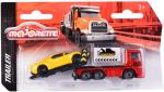 Majorette Spielzeugauto MAN Abschleppwagen Tow Truck mit Ford GT gelb 212053154Q05