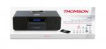 Thomson Bluetooth Kompaktanlage MIC200IBT USB MP3 Qi-Charger Radio schwarz TH368208