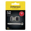 Intenso USB Stick 32GB Speicherstick Slim Line USB 3.2