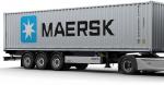 Solido Modellauto Maßstab 1:24 Container Anhänger blau S2400505