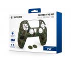 Bigben für Playstation 5 Controller Silicon Glove camo green inkl. 2 Thumb Grips BB006445