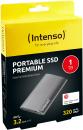Intenso SSD externe Festplatte Premium Edition 1,8 Zoll 1TB USB 3.2 anthrazit