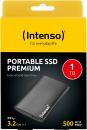 Intenso SSD externe Festplatte Premium Edition 1,8 Zoll 1TB USB 3.2 schwarz