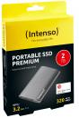 Intenso SSD externe Festplatte Premium Edition 1,8 Zoll 2TB USB 3.2 anthrazit