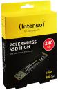 Intenso SSD M.2 2280 PCI Express interne Festplatte High Performance 3D NAND 240GB