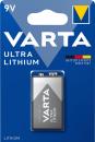 10 Varta 6122 Professional Ultra 9V Block Lithium Batterien Blister