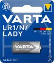 1 Varta 4001 Professional LR1 / N Lady Alkaline Knopfzelle Batterie Blister