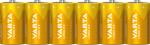 6 Varta 4120 Longlife D / Mono Alkaline Batterien in 6er Folie