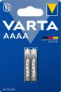 2 Varta 4061 Professional AAAA / LR61 Alkaline Batterien im 2er Blister