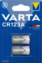 2 Varta 6205 Professional CR123A Lithium Batterien im 2er Blister