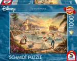 1000 Teile Schmidt Spiele Puzzle Thomas Kinkade Disney Arielle, die Meerjungfrau 58036