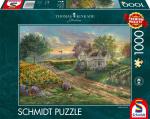 1000 Teile Schmidt Spiele Puzzle Thomas Kinkade Sonnenblumenfelder 58779