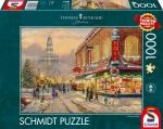 1000 Teile Schmidt Spiele Puzzle Thomas Kinkade Ein Weihnachtswunsch 59936