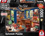 1000 Teile Schmidt Spiele Secret Puzzle Steve Read Vaters Werkstatt 59977