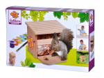 Eichhorn Outdoor Spielzeug Garten Futterhaus Eichhörnchen zum bemalen 100004586