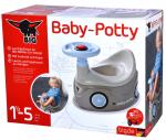 BIG Kleinkind Pflege Töpfchen mit Lenkrad Baby Potty grau 800054801