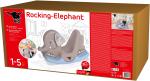 BIG Kleinkind Schaukeltier Rocking Elephant grau, blau 800056787