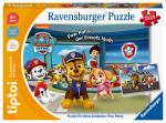 2 x 24 Teile Ravensburger Puzzle tiptoi Puzzeln, Entdecken, Erleben Paw Patrol 00135