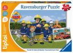2 x 24 Teile Ravensburger Puzzle tiptoi Puzzeln, Entdecken, Erleben Fireman Sam 00139