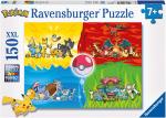 150 Teile Ravensburger Kinder Puzzle XXL Pokémon Typen 10035