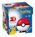54 Teile Ravensburger 3D Puzzle Ball Pokémon Pokéball Classic 11256