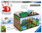 216 Teile Ravensburger 3D Puzzle Aufbewahrungsbox Minecraft 11286