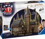 540 Teile Ravensburger 3D Puzzle Bauwerk Harry Potter Hogwarts Castle Great Hall Night Edition 11550