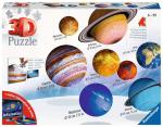 522 Teile Ravensburger 3D Puzzle Planetensystem 11668