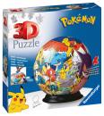72 Teile Ravensburger 3D Puzzle Ball Pokémon 11785