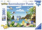 200 Teile Ravensburger Kinder Puzzle XXL Pokémon Schnapp sie dir alle! 12840
