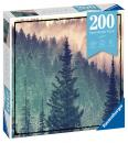 200 Teile Ravensburger Puzzle Moments Wood Relax Enjoy 12958