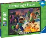 100 Teile Ravensburger Kinder Puzzle XXL Monster Minecraft 13333