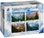 18000 Teile Ravensburger Puzzle Märchenschloss in 4 Jahreszeiten 16137