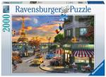 2000 Teile Ravensburger Puzzle Romantische Abendstunde in Paris 16716