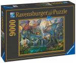 9000 Teile Ravensburger Puzzle Zauberhafter Drachenwald 16721