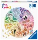 500 Teile Ravensburger Puzzle Circle of Colors Animals 17172