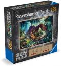 759 Teile Ravensburger Puzzle Exit In der Drachenhöhle 17366