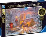 500 Teile Ravensburger Puzzle Star Line Funkelnde Weihnachten 17384