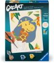 Ravensburger Malen nach Zahlen CREART Trend Serie D Hallo Giraffe 23903