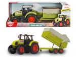 Dickie Spielfahrzeug Traktor mit Anhänger Go Real / Farm CLAAS Ares Set 203739000