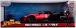 Jada Modellauto Hollywood Rides Marvel Miles Morales 2017 Ford GT mit Figur 1:24 253225008