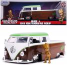 Jada Modellauto Hollywood Rides Marvel Groot 1963 Bus Pickup mit Figur 1:24 253225013