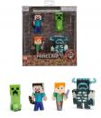 Jada Sammelfigur MetalFigs Minecraft 4er Pack 2,5 Zoll 6 cm 253262001