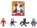 Jada Sammelfigur Nano MetalFigs Marvel Avengers 4er Pack 2,5 Zoll 6 cm 253222014