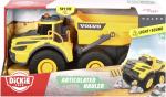 Dickie Spielfahrzeug Baustelle LKW Go Real / Construction Volvo Articulated Hauler 203723007