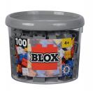 Simba Konstruktionsspielzeug Bausteine Blox 100 Teile 4er grau 104114534